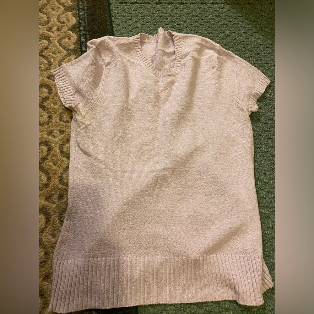 Light purple sweater vest
